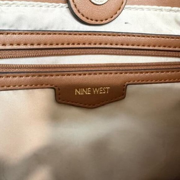 Nine West Jolene Blue Denim Tote - Picture 6 of 8